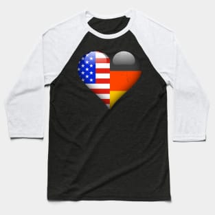 Half American Half German - Gift for German From Germany Baseball T-Shirt